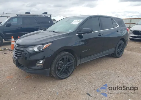 2021 Chevrolet Equinox Fwd Lt из США, поврежденный, VIN 3GNAXKEV9ML341025